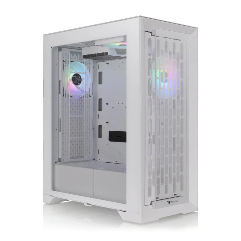 Thermaltake CTE T500 TG ARGB Gaming Tower Case - Snow - صندوق